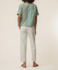 Aida Linen Top in Canterbury Jungle Sand