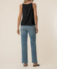 Carmen Sleeveless Top in Black