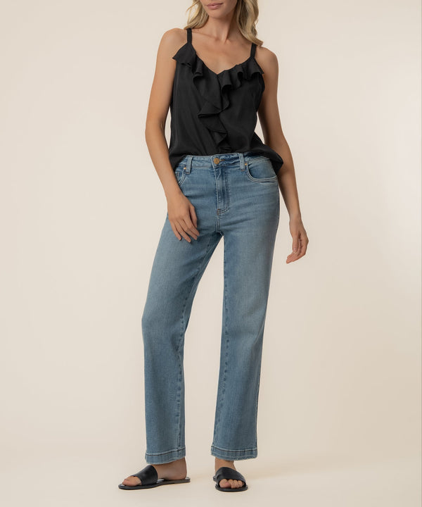 Carmen Sleeveless Top in Black