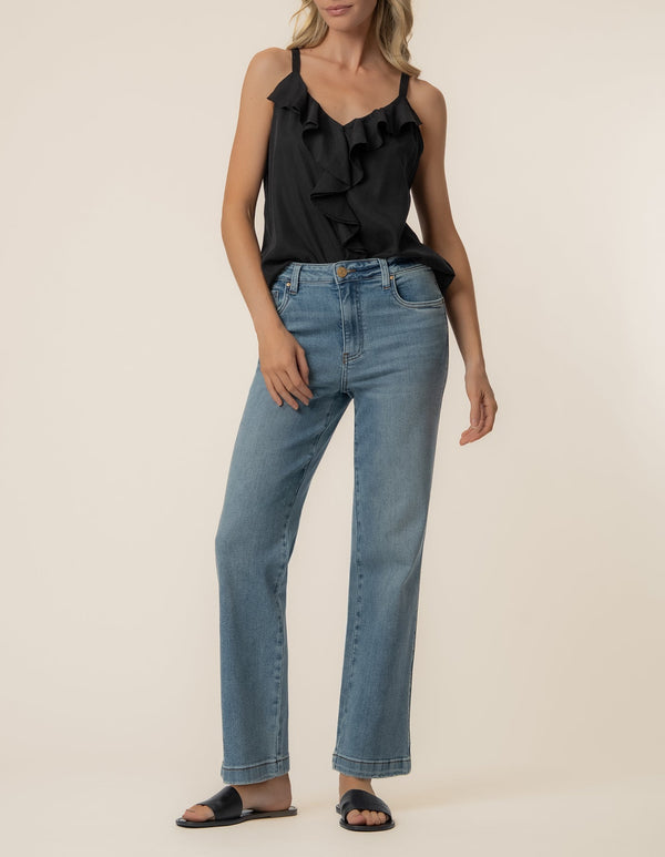 Carmen Sleeveless Top in Black