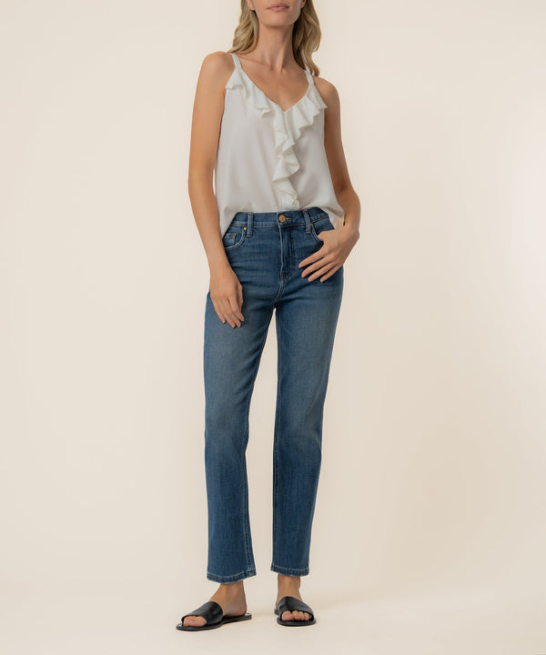 Carmen Sleeveless Top in Cream