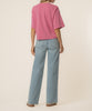 Reina Boxy Tee in Lipstick